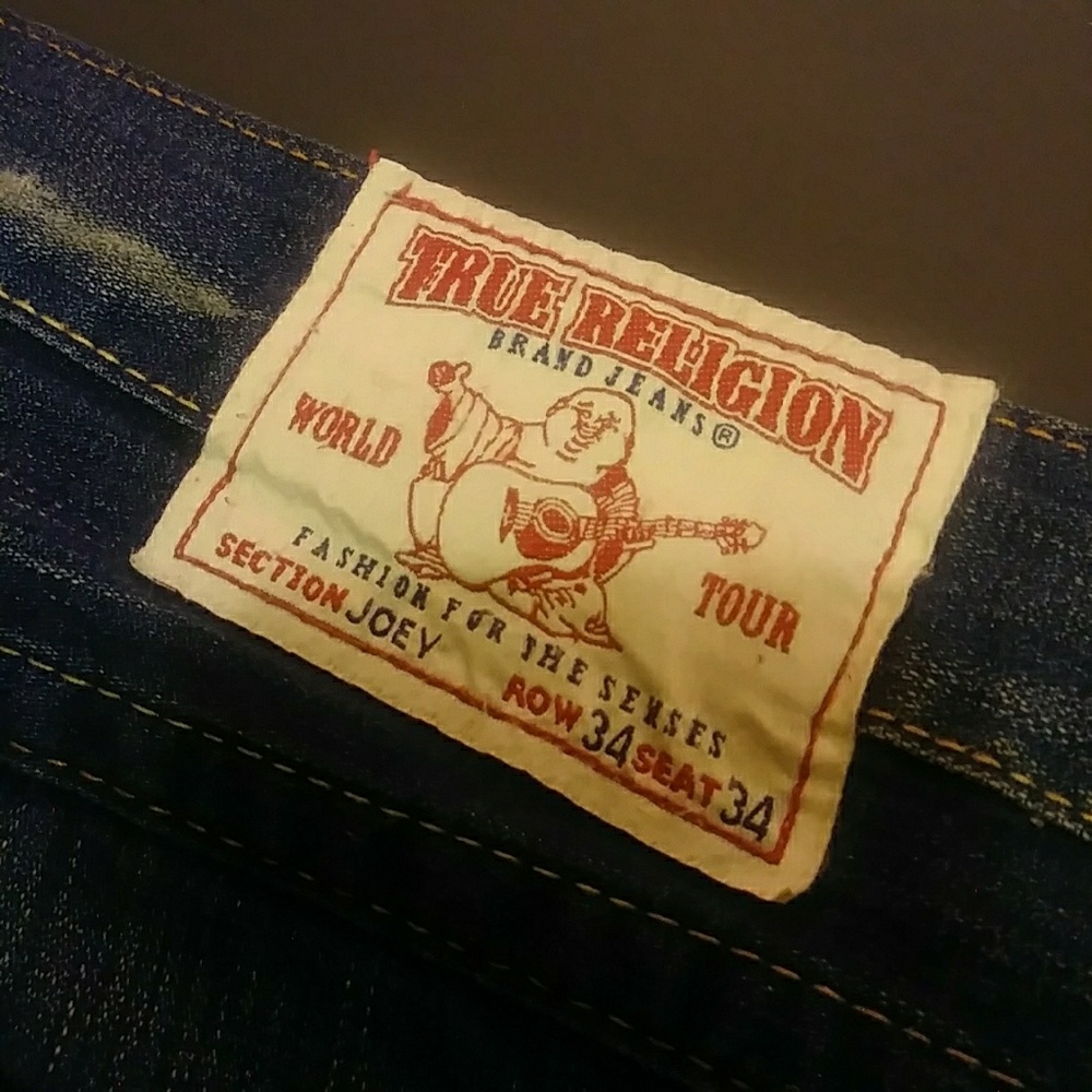Rare & Unique Limited Edition True Religion jeans